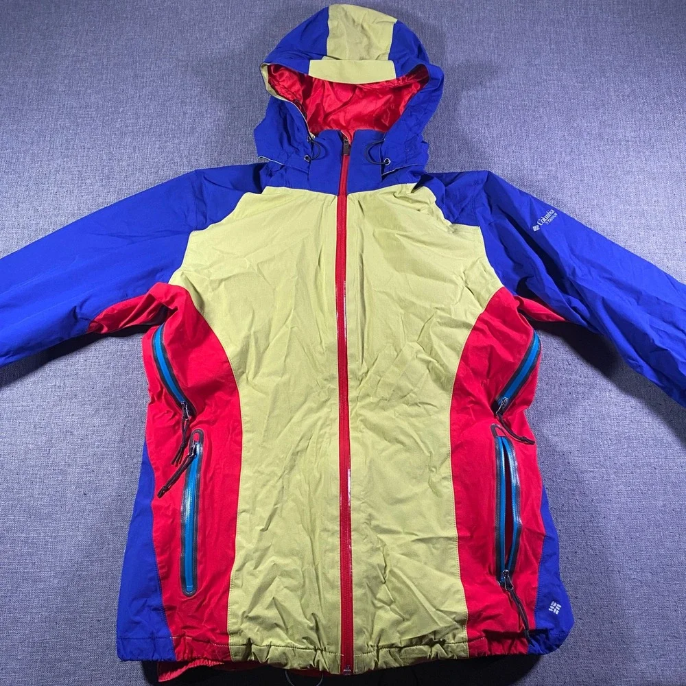 Columbia Titanium Ski‎ Jacket Interchange Waterproof Breathable Women L 3-In-1